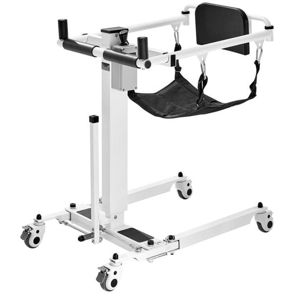 Sähköinen Potilasnostin Siirtotuoli, Kestävä Taitettava Pyörätuoli, 100KG Kapasiteetti, Helppo Käyttö, Mukautuva Design