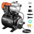 Miniatyrbillede 1 af 11: 1.6HK Pumpe med lavt brønd, 1320GPH kunstvandingsboosterpumpe, tryktank, høj effektivitet, ideel til havevandingssystemer.