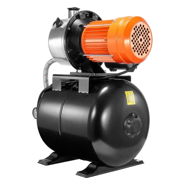 1HP Grunt Brunnspump, 1000GPH Trycktank, Effektiv Bevattningspump, Låg Energiförbrukning, Vattendistribution, Snabb Installation