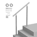 Miniatyrbillede 1 af 11: 39,4 tommer / 100 cm gelændere til udendørs trapper, veranda og dæk, sikkert for seniorer, holdbart design.