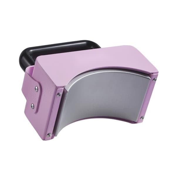 Värmepressmaskin Mini Hatt, Hat Press för Kepsar, 5,9x3,15 tum, Lila, Snabb Uppvärmning, Digital Temperaturkontroll