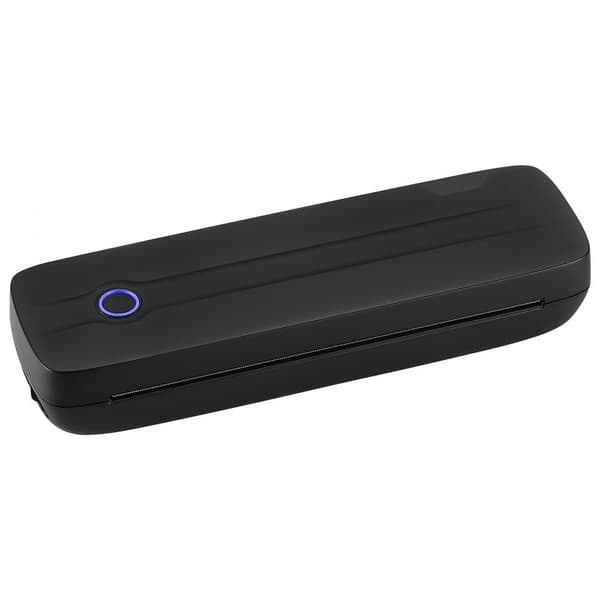 Bærbar trådløs blækfri printer 2600 mAh, ideel til rejser og hjemmet, kompakt design, høj kvalitet udskrift.