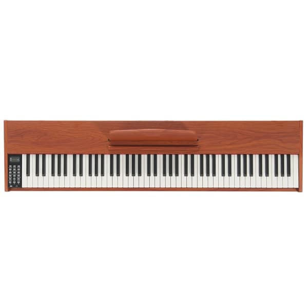 88 tastaturer fuldt vægtet digitalt klaver, dobbelt keyboard med fire ben, ideel til musikproduktion, transportabelt design.