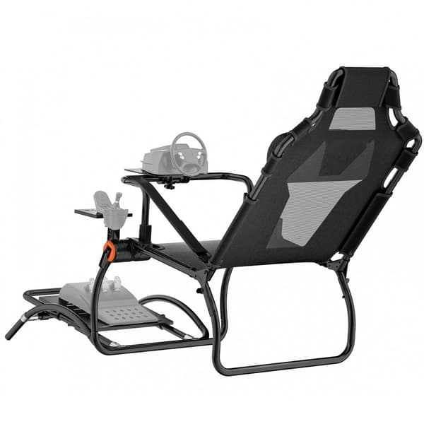 Racing Wheel Stand, Foldbar til Logitech G923/G920/G29, Kompakt, Justerbar Højde, Stabil Konstruktion, Perfekt til Sim Racing.
