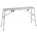 Miniatyrbillede 11 af 11: Højdejusterbar bærbar arbejdsplatform 800 lb, stabil stilladsplatform, transportabel og robust til indendørs og udendørs brug.