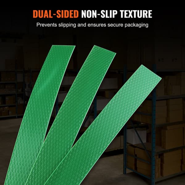 Polyester PET-bandningsrulle 0,63 x 0,03 x 1000', högkvalitativ förpackningsrem för effektiv bandning
