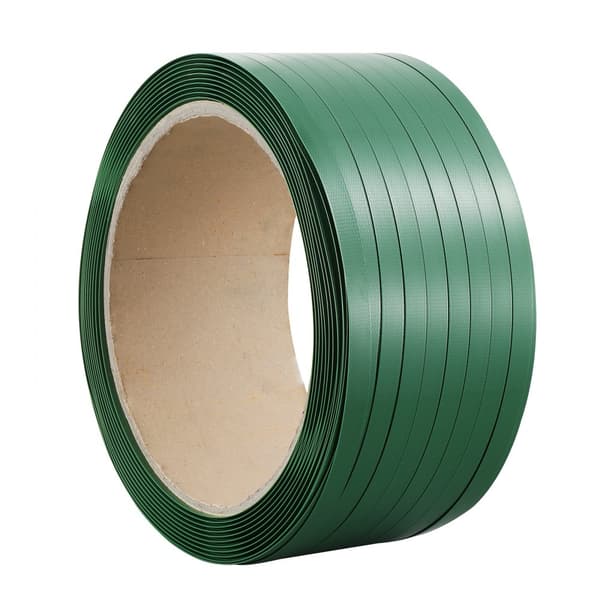 Polyester PET-bandningsrulle 0,63 x 0,03 x 1000', högkvalitativ förpackningsrem för effektiv bandning
