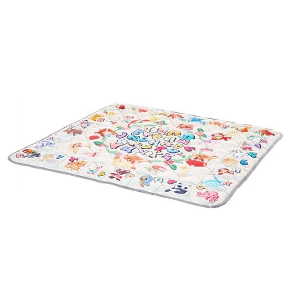 Babylekmatta 50x50, Mjuk och förtjockad krypgolv, Säker och hållbar inomhuslek, Perfekt för trygg lek och utveckling