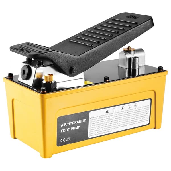 Lufthydraulisk pump 10 000 PSI, luftmanövrerad fotpump, kraftfull rammaskinpump för effektiv och pålitlig prestanda
