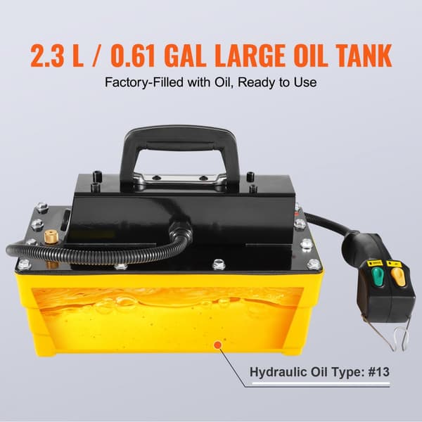 Ilmahydraulipumpun Runkokoneen Pumppu 10 000 PSI, Hydraulitoimilaite, kestävä rakenne, tehokas toiminta