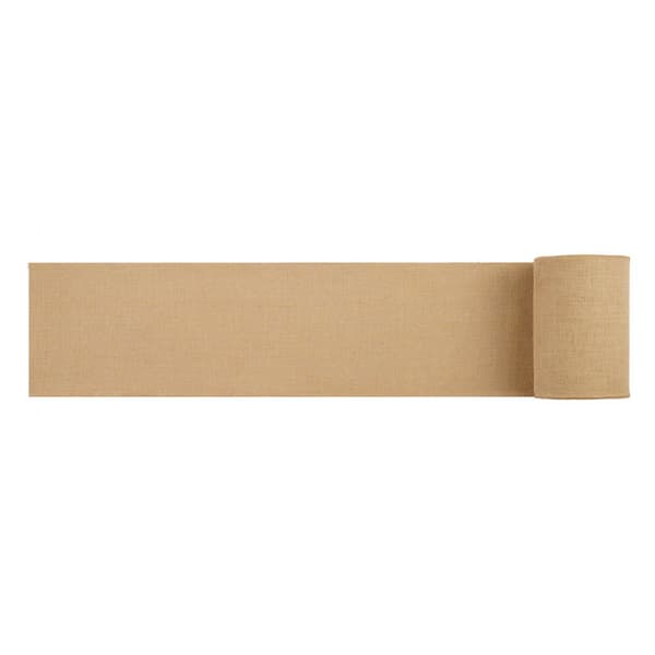 Jutestofrulle 14x150 fod til kunsthåndværk og planter, naturlig jutetræindpakning, perfekt til DIY-projekter.