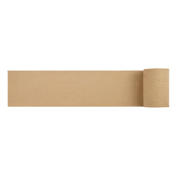 Jutestofrulle 14x30', Jutetræindpakning, ideel til kunsthåndværk og planteprojekter, miljøvenlig og holdbar.