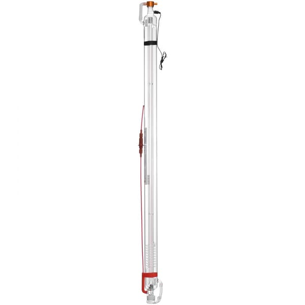 60W CO2 laserrør, 49,2 tommer / 1250 mm, borosilikatglas til laserskæring, holdbar og effektiv.