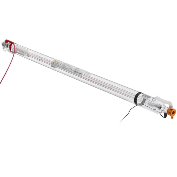 60W CO2 laserrør, 49,2 tommer / 1250 mm, borosilikatglas til laserskæring, holdbar og effektiv.