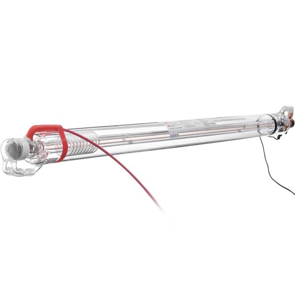 60W CO2 laserrør, 49,2 tommer / 1250 mm, borosilikatglas til laserskæring, holdbar og effektiv.