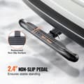 Miniatyrbillede 4 af 11: Universal Trailer Træk Beskyttelse 2-Modtager, Holdbar Stål, Bagkofanger, Trendy Design, Ideel til Offroad Kørsel.