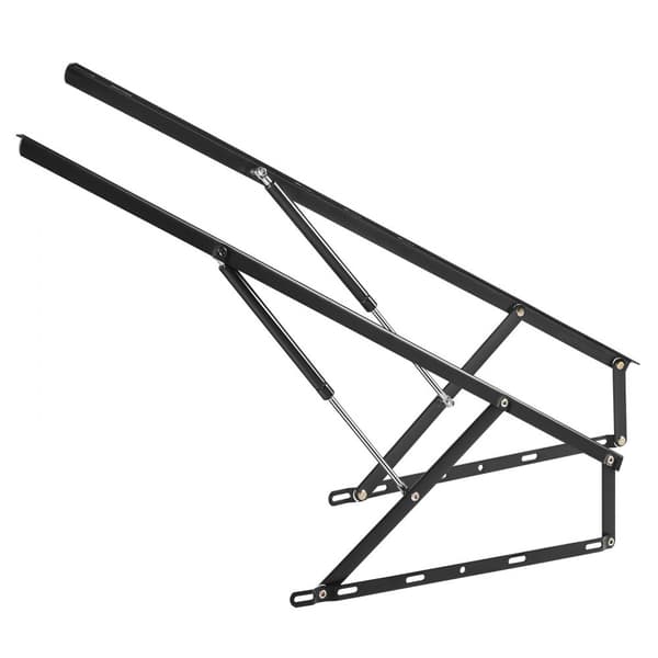 Sengeløft 59x71, kompatibel til sengstørrelse 154 lbs, DIY væghardware til senge, nem installation og holdbar kvalitet.