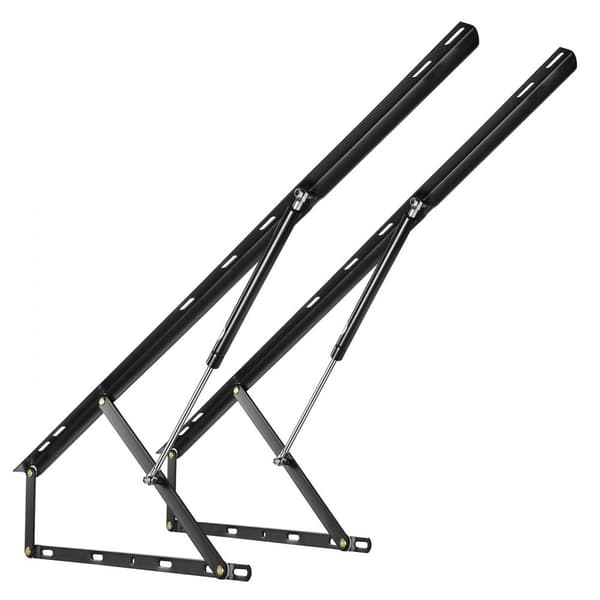 Sengeløft 59x71, kompatibel til sengstørrelse 154 lbs, DIY væghardware til senge, nem installation og holdbar kvalitet.