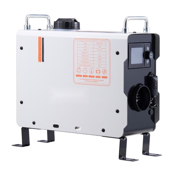 Diesel-ilmalämmitin 12V/24V 2KW, Bluetooth, APP-kaukosäädin, ulkotiloihin, tehokas lämmitys ja helppo käyttö