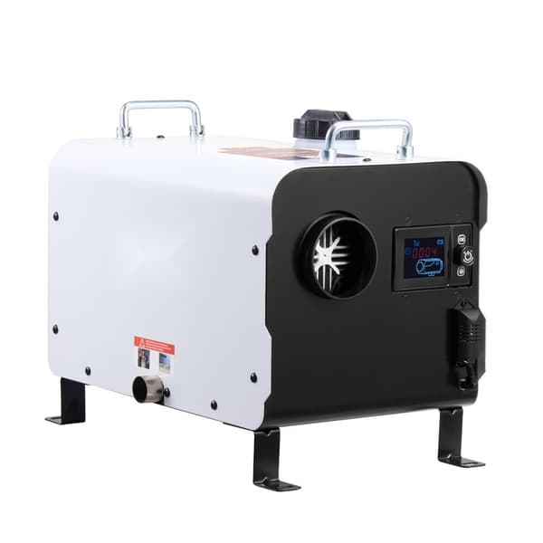 Dieselilmalämmitin 12V/24V 8KW Bluetooth, kaukosäädin ulkokäyttöön, tehokas lämmitys, helppo ohjaus APP:lla
