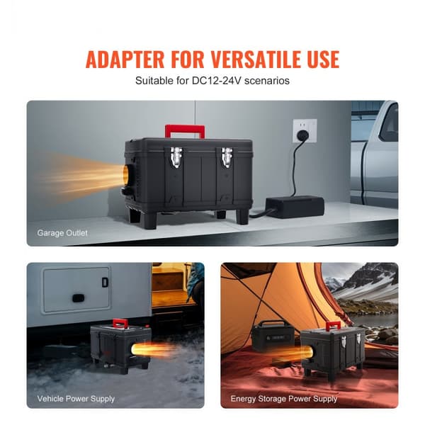 Diesel Ilmanlämmitin 8KW, 12V/24V, Bluetooth APP, Kaukosäädin, Ajoneuvot, Optimaalinen Lämmitys