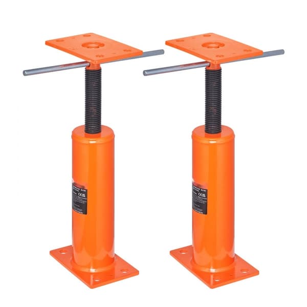 Säädettävä lattiajakki 2-pack, Post House tasoitushissi, 12-16 cm korkeuden säätö, kestävä rakenne, monikäyttöinen ratkaisu