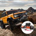 Miniatyrbillede 8 af 11: Elektrisk spil lastbil 10.000 lb, syntetisk reb, vandtæt, fjernbetjening, kraftig og holdbar, ideel til off-road og bådtransport.