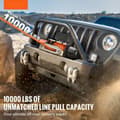Miniatyrbillede 2 af 11: Elektrisk spil lastbil 10.000 lb, syntetisk reb, vandtæt, fjernbetjening, kraftig og holdbar, ideel til off-road og bådtransport.