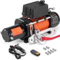 Miniatyrbillede 1 af 11: Elektrisk spil lastbil 10.000 lb, syntetisk reb, vandtæt, fjernbetjening, kraftig og holdbar, ideel til off-road og bådtransport.