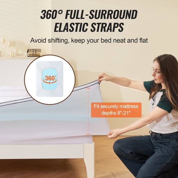 Premium Memory Foam Patjanpäällinen, 76,2 mm Paksuus, Kuningatar-koko, Mukautuva, Mukava ja Kestävä
