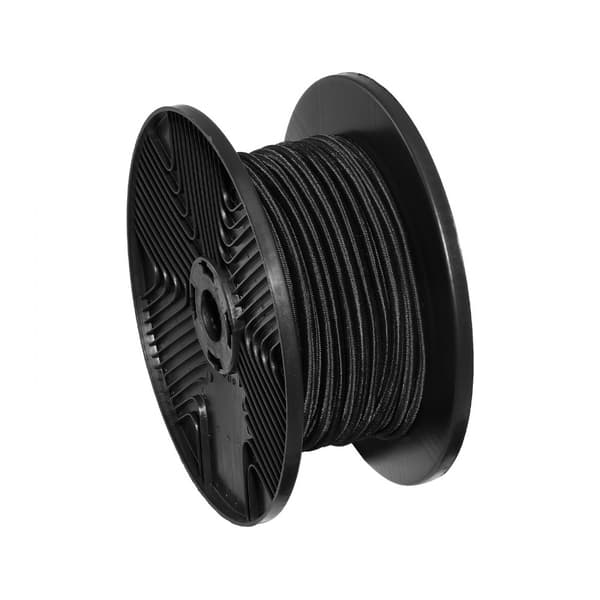 3/8 elastiksnor 120 fod/36 m spole, heavy duty bungee stropper, 100% stræk, slidstærk og holdbar elastiksnor til alsidige behov.