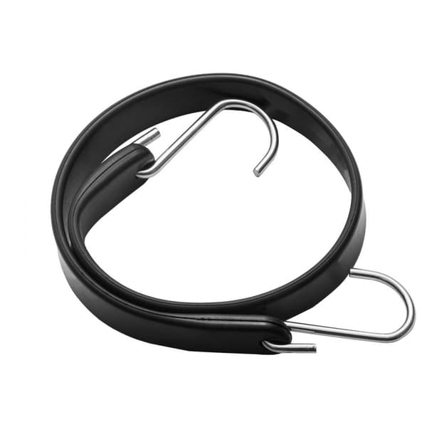 Bungee Cord Set 20-pack, 20 mm, Kraftiga Remmar med S-krok, Slitstarka, Perfekta för Utomhusbruk och Transport