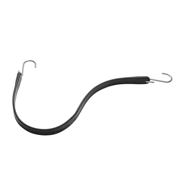 Bungee Cord Set 20-pack, 20 mm, Kraftiga Remmar med S-krok, Slitstarka, Perfekta för Utomhusbruk och Transport