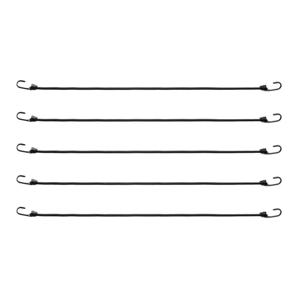 Benjihihnat Koukuilla 32 Tuumaa, 8 mm Musta, 12 Kpl Heavy Duty, Kestävä, Laadukkaat Benjinauhat Erittäin Hyväksi Käyttöön