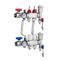 Miniatyrbillede 9 af 11: 2-grenet strålevarmemanifold 1/2, PEX-rør gulvvarme manifold sæt, hurtig installation, holdbar konstruktion, energieffektiv opvarmning.