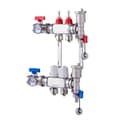 Miniatyrbillede 11 af 11: 2-grenet strålevarmemanifold 1/2, PEX-rør gulvvarme manifold sæt, hurtig installation, holdbar konstruktion, energieffektiv opvarmning.