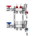 Miniatyrbillede 1 af 11: 2-grenet strålevarmemanifold 1/2, PEX-rør gulvvarme manifold sæt, hurtig installation, holdbar konstruktion, energieffektiv opvarmning.