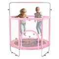 Miniatyrbild 1 av 11: Studsmatta 55 Mini-trampolin med säkerhetsnät, inomhus och utomhus, stimulerar aktivitet och lek, hållbar design