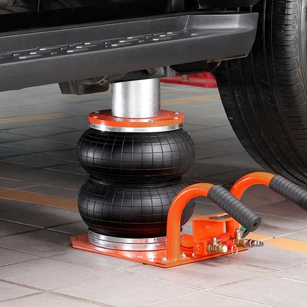 3 Ton Air Jack, 6600 lbs Pneumatisk Donkraft med Forhøjet Søjle til Sedan, Holdbar & Effektiv.