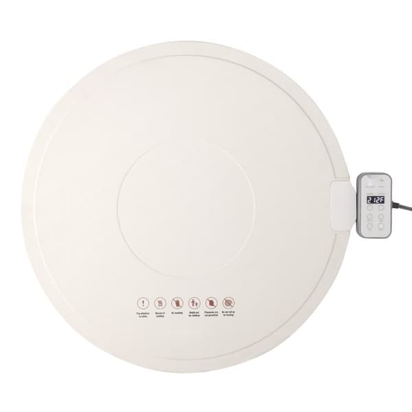 Elektrisk varmebakke, rullebar madvarmemåtte m/ temperaturkontrol, perfekt til buffet, holder mad varm.