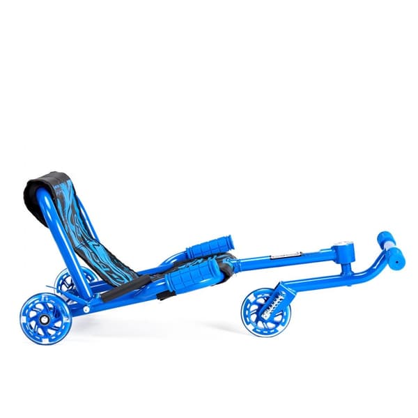 Zig-Zag Vedettävä Scooter Drift Cart 4-vuotiaille, kestävä ja hauska lasten kulkuväline