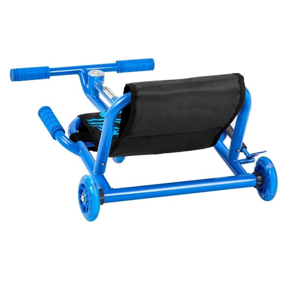 Zig-Zag Vedettävä Scooter Drift Cart 4-vuotiaille, kestävä ja hauska lasten kulkuväline