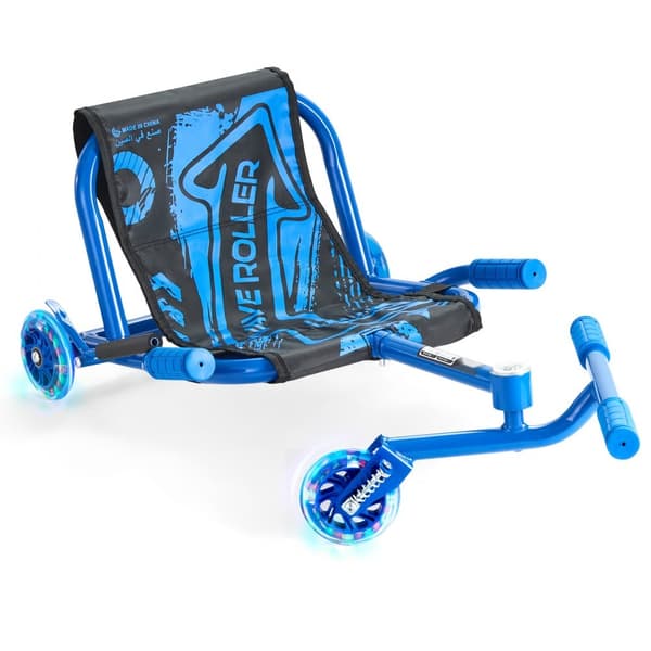 Zig-Zag Vedettävä Scooter Drift Cart 4-vuotiaille, kestävä ja hauska lasten kulkuväline