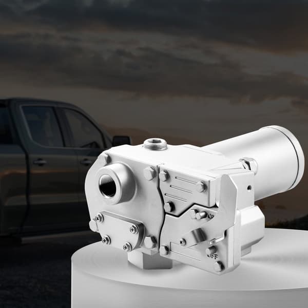12V Polttoaineensiirtopumppu, 15 GPM, Automaattinen Dieselpumppu, tehokas 1/5 hv, polttoainesuutin, nopea asennus