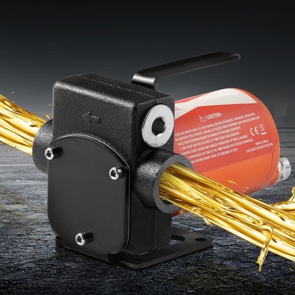 12V Polttoaineen Siirtopumppu, 5 GPM, Automaattinen Polttoainesuutin, Dieselpumppu, Nopea ja Tehokas Siirto