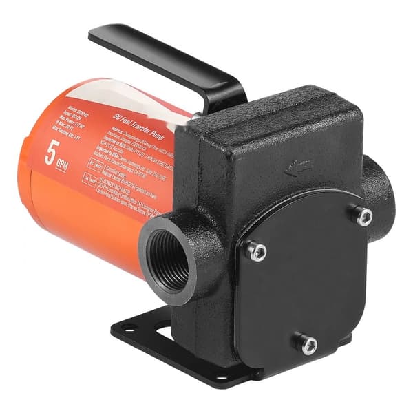 12V Polttoaineen Siirtopumppu, 5 GPM, Automaattinen Polttoainesuutin, Dieselpumppu, Nopea ja Tehokas Siirto