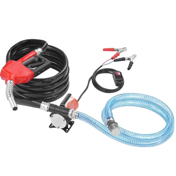 12V Polttoaineensiirtopumppu 8 GPM, Automaattinen Dieselpumppu, 1/5 hv, Korkea Teho, Tehokas Polttoainesuuttimen Hallinta
