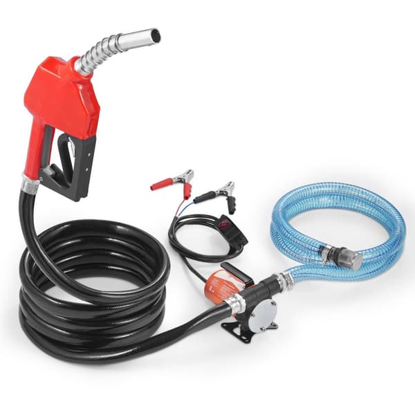 12V Polttoaineensiirtopumppu 8 GPM, Automaattinen Dieselpumppu, 1/5 hv, Korkea Teho, Tehokas Polttoainesuuttimen Hallinta