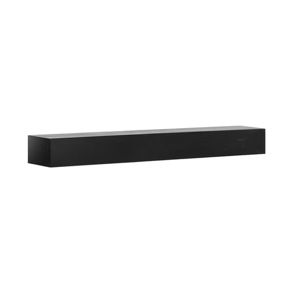 Kamin Mantel Trähylla Flytande Rustik Design, Elegant Inredning för Hemmet, Kvalitet och Stil i Varje Detalj