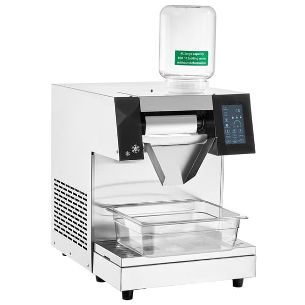 Kommerciel snefnug-ismaskine 573 lbs/24h, rustfrit stål, effektiv isproduktion, ideel til caféer og restauranter.